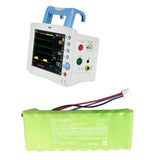 12.0V, Ni-MH, 2200mAh, Medical battery fits Bionet, BM-BAT-3, BM3:D1F1200001 ~ D1G03xxxxx(12, BM3Plus:D2F1200001 ~ D2H02xxxx, 26.4Wh Medical Cameron Sino Technology Limited (Medical)