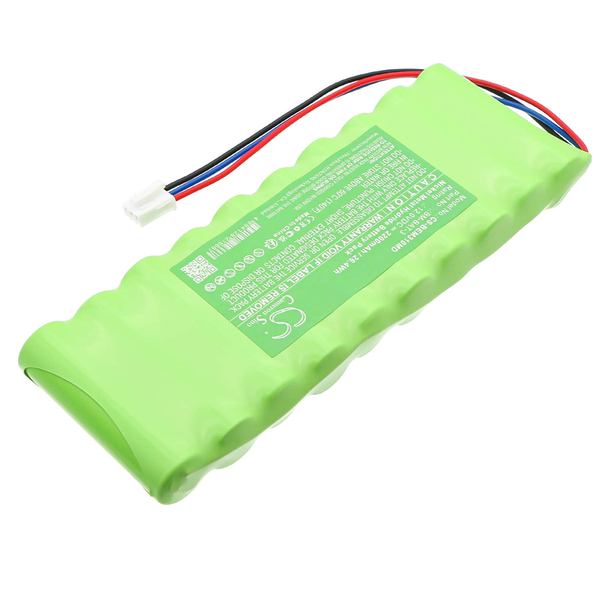 12.0V, Ni-MH, 2200mAh, Medical battery fits Bionet, BM-BAT-3, BM3:D1F1200001 ~ D1G03xxxxx(12, BM3Plus:D2F1200001 ~ D2H02xxxx, 26.4Wh Medical Cameron Sino Technology Limited (Medical)