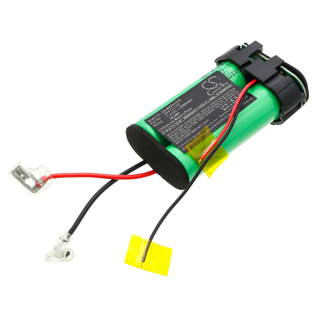 7.4V, Li-ion, 2500mAh, Vacuum battery fits Black & Decker, Hnv215b, Hnv215b12, 18.5Wh Vacuum Cameron Sino Technology Limited