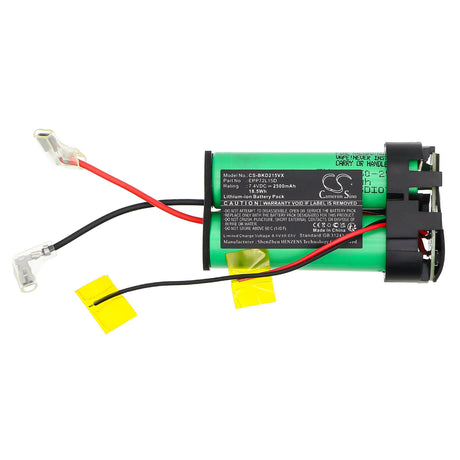 7.4V, Li-ion, 2500mAh, Vacuum battery fits Black & Decker, Hnv215b, Hnv215b12, 18.5Wh Vacuum Cameron Sino Technology Limited