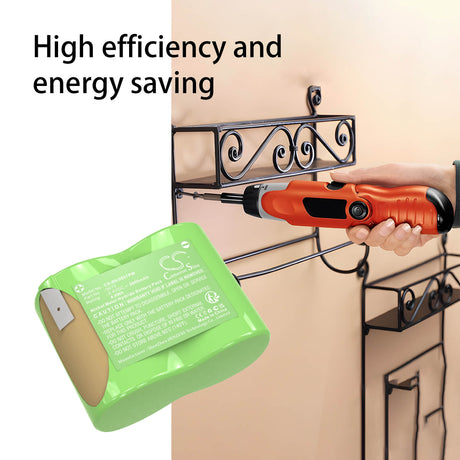 2.4V, Ni-MH, 2000mAh, Power Tools battery fits Black & Decker, 9073, 9073 Type 1, 4.8Wh Power Tools Cameron Sino Technology Limited