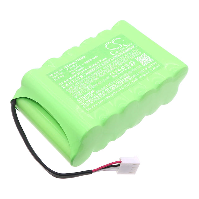 14.4V, Ni-MH, 3800mAh, Medical battery fits Biomedical, 431-016, Radiometer America Abl 77 Bloo, 54.72Wh Medical Cameron Sino Technology Limited (Medical)