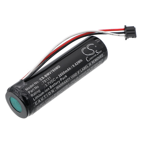3.7V, Li-ion, 2600mAh, Medical battery fits BioControl, 78131, 78300BC, MVP ICON 78300 version only, 9.62Wh Medical Cameron Sino Technology Limited