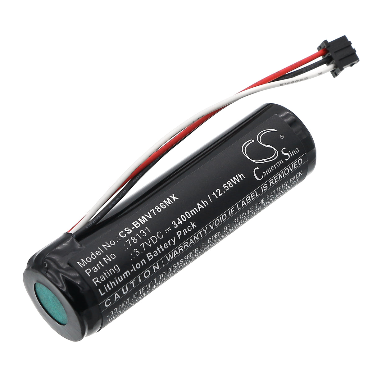 3.7V, Li-ion, 3400mAh, Medical battery fits BioControl, 78131, 78300BC, MVP ICON 78300 version only, 12.58Wh Medical Cameron Sino Technology Limited