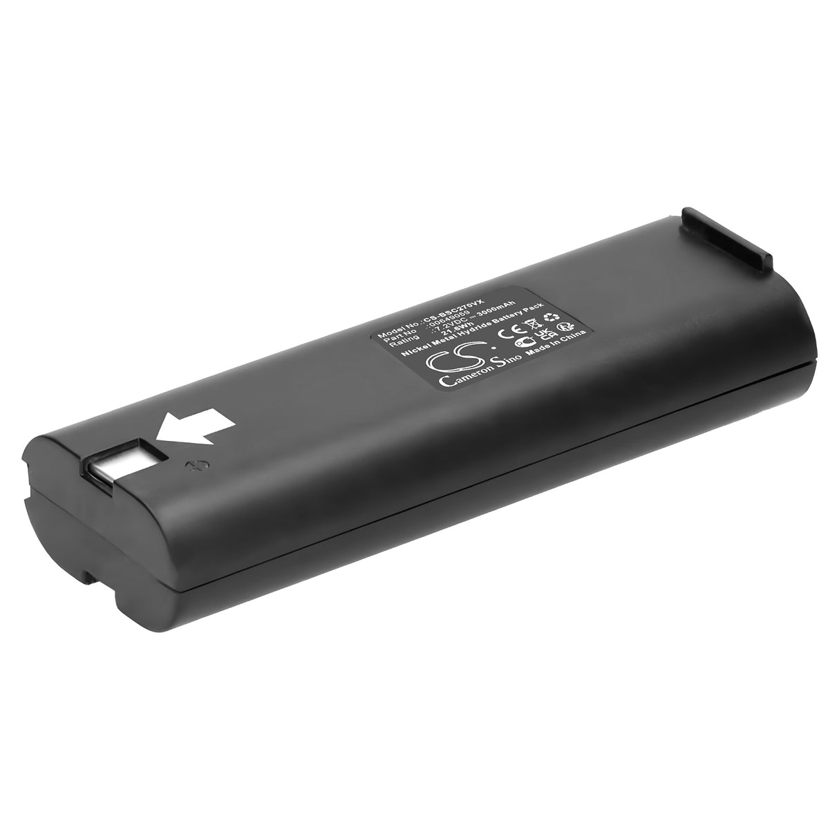 7.2V, Ni-MH, 3000mAh, Vacuum battery fits Bosch, 264798, BBZ36AB01, BBZ37GB01, 21.6Wh Vacuum Cameron Sino Technology Limited