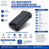 Bissell 1643447 1644206 Battery Replacement 25.2V 2000mAh Vacuum Cameron Sino Technology Limited