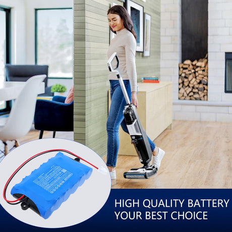 22.2V, Li-ion, 2500mAh, Vacuum battery fits Bissell, BVBOP03108501EU, Crosswave HF3 Cordless Wet/Dry Vacuum, 55.5Wh Vacuum Cameron Sino Technology Limited