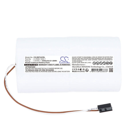 4.8V, Ni-CD, 4500mAh, Equipment, Survey, Test battery fits BOSCH, 4-VR4D 1643-1, 680 S, FACOM GTR68, 21.60Wh Equipment, Survey, Test Cameron Sino Technology Limited