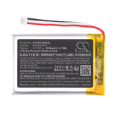 3,7V, Li-Polymère, 1000mAh, batterie BabyPhone compatible avec Babysense, Ahb523450, Moniteur Vidéo Bébé V24r, 3,7Wh BabyPhone Cameron Sino Technology Limited