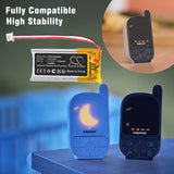 3.7V, Li-Polymer, 700mAh, BabyPhone battery fits Babymoov, YJ902040, A014304, Babyphone Handy Care, 2.59Wh BabyPhone Cameron Sino Technology Limited