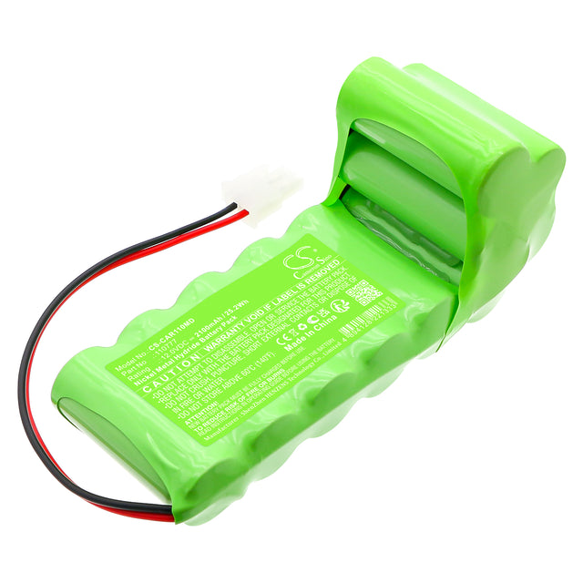 12.0V, Ni-MH, 2100mAh, Medical battery fits Cardioline, 110777, ECG ELAN 1100, 25.2Wh Medical Cameron Sino Technology Limited (Medical)