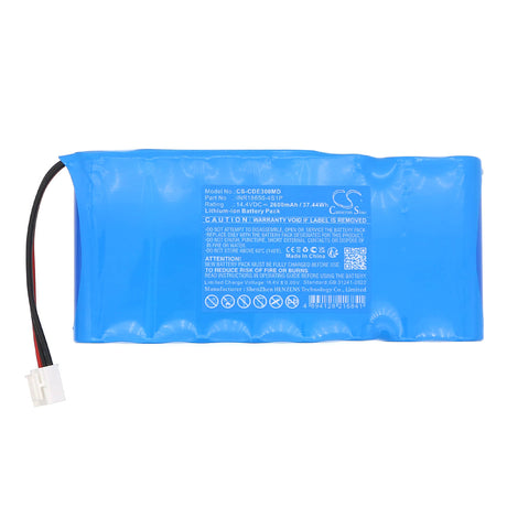 14.4V, Li-ion, 2600mAh, Medical battery fits Cardio, INR18650-4S1P, E3, 37.44Wh Medical Cameron Sino Technology Limited (Medical)