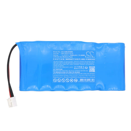 14.4V, Li-ion, 5200mAh, Medical battery fits Cardio, INR18650-4S2P, E3, 74.88Wh Medical Cameron Sino Technology Limited (Medical)