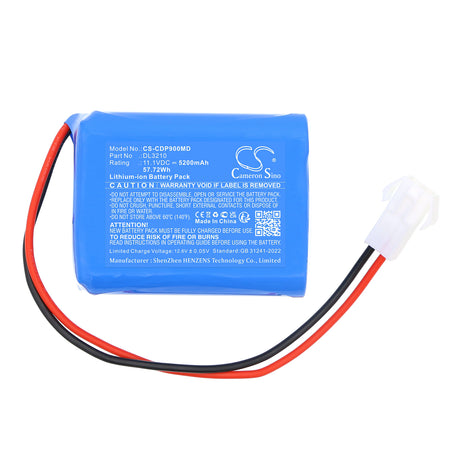 11.1V, Li-ion, 5200mAh, Medical battery fits Creative, CR2302-0000005, PC-900 Pro, UP-7000, 57.72Wh Medical Cameron Sino Technology Limited (Medical)