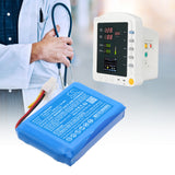 7.4V, Li-Polymer, 4000mAh, Medical battery fits Carewell, AHB855183, CPM-8000, 29.6Wh Medical Cameron Sino Technology Limited