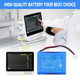 10.8V, Li-ion, 2500mAh, Medical battery fits COMEN, CMLI1X3N004A, ND10 Monitor, ND10A Monitor, 27Wh Medical Cameron Sino Technology Limited