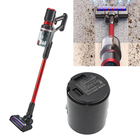 28.8V, Li-ion, 2500mAh, Vacuum battery fits Cecotec, T-dc49l, Conga Rockstar 29600, 72.0Wh Vacuum Cameron Sino Technology Limited