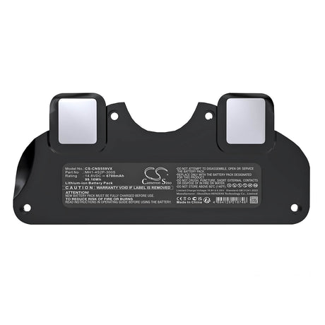 14.8V, Li-ion, 6700mAh, Vacuum battery fits Cecotec, Mh1-4s2p-300s, Conga 5090, Conga 5490, 99.16Wh Vacuum Cameron Sino Technology Limited