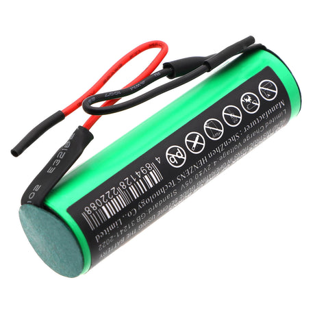 3.7V, Li-ion, 2500mAh, Vacuum battery fits Cecotec, 5023, Conga Crystal Clear 770, 9.25Wh Vacuum Cameron Sino Technology Limited