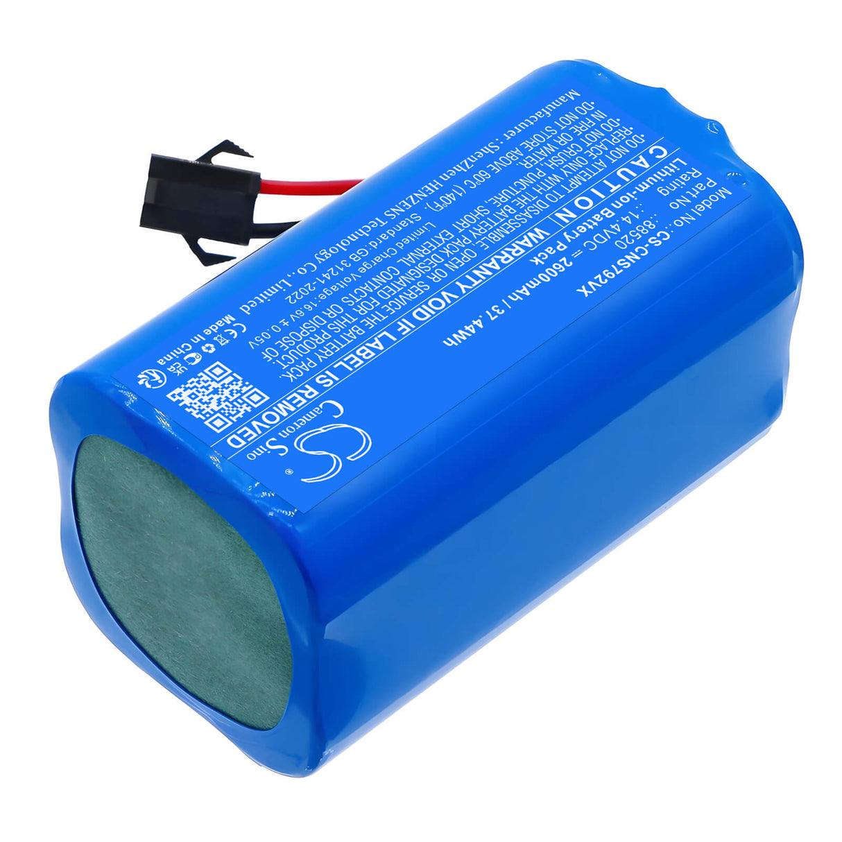 Replacement Vacuum Battery for Cecotec Conga 7490 & Honiture G20 Vacuums – 2600mAh 14.4V Li-ion Vacuum Cameron Sino Technology Limited