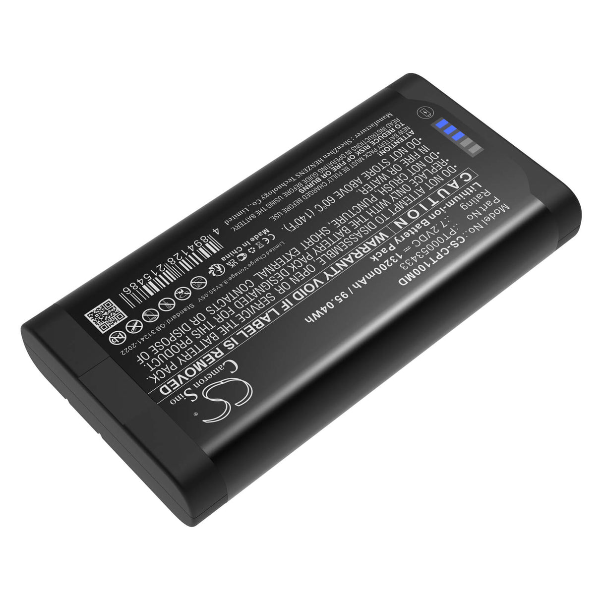 7.2V, Li-ion, 13200mAh, Medical battery fits Covidien, Gr101351, Nellcor Pm1000n Pulse Oximeter, 95.04Wh Medical Cameron Sino Technology Limited (Medical)