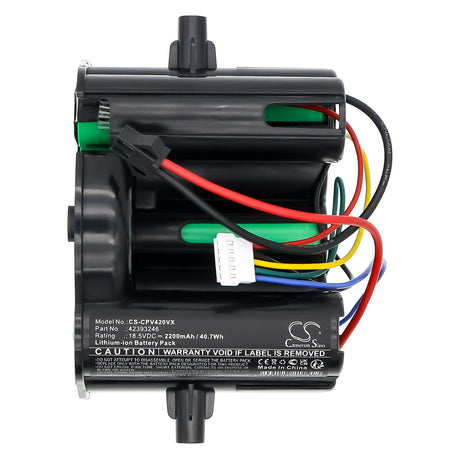 18.5V, Li-ion, 2200mAh, Vacuum battery fits Concept, 42393246, Vp4135 (5 Pin), Vp4201 (5 Pin), 40.7Wh Vacuum Cameron Sino Technology Limited
