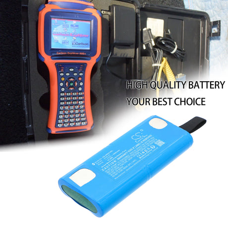 7.2V, Ni-MH, 2000mAh, Equipment, Survey, Test battery fits Carlson, 6100.43, Explorer, 14.4Wh Equipment, Survey, Test Cameron Sino Technology Limited