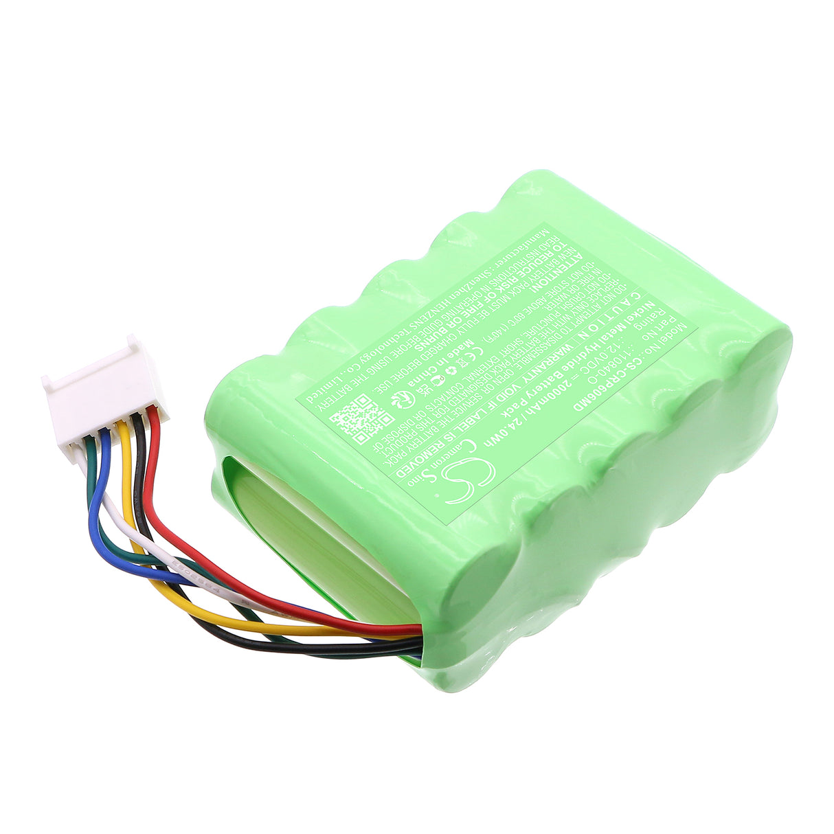 12.0V, Ni-MH, 2000mAh, Medical battery fits Codan, 110840-o, Argus 606 S Syringe Pump, Argus Infusion Pump 606, 24.0Wh Medical Cameron Sino Technology Limited (Medical)