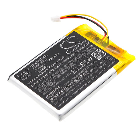 3.7V, Li-Polymer, 1400mAh, Wireless Headset battery fits Corsair, AHB504258, HS70, HS70SE, 5.18Wh Wireless Headset Cameron Sino Technology Limited