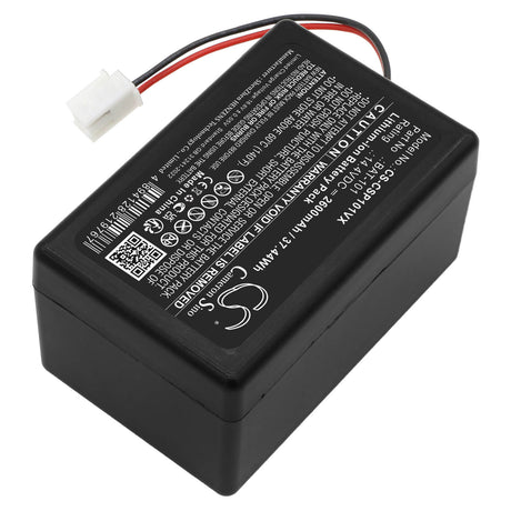14.4V, Li-ion, 2600mAh, Vacuum battery fits Cleanmaxx, BAT-101, Smart Plus, 37.44Wh Vacuum Cameron Sino Technology Limited