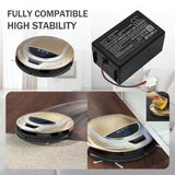 14.4V, Li-ion, 2600mAh, Vacuum battery fits Cleanmaxx, BAT-101, Smart Plus, 37.44Wh Vacuum Cameron Sino Technology Limited