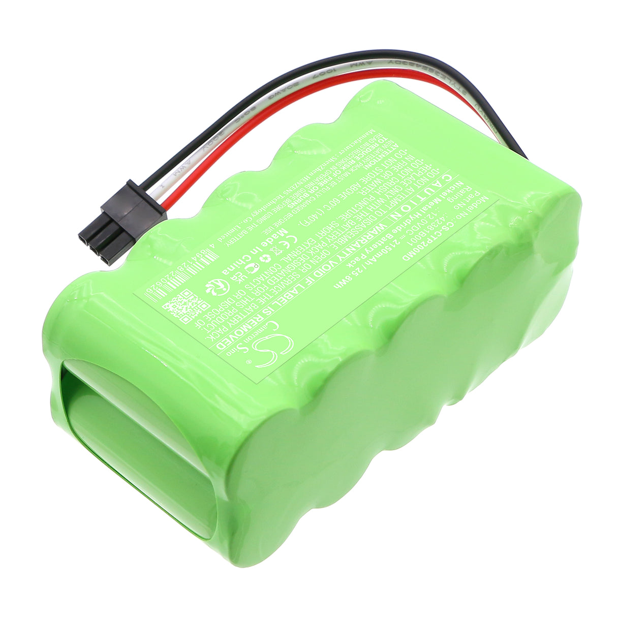 12.0V, Ni-MH, 2150mAh, Medical battery fits Criticare, 42381B001, 8500Q Anesthetic Gas Monitor, CO2 monitor, 25.8Wh Medical Cameron Sino Technology Limited (Medical)