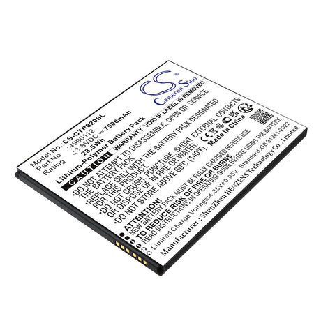 3.8V, Li-Polymer, 7500mAh, Diagnostic Scanner battery fits Cedar, 4990112, CT8, CT8X2, 28.5Wh Diagnostic Scanner Cameron Sino Technology Limited