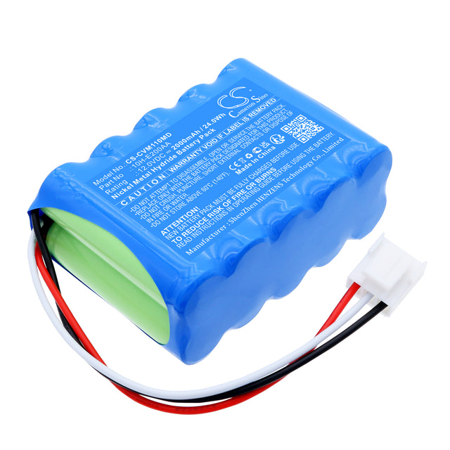 12V, Ni-MH, 2000mAh, Medical battery fits Care Vision, 10H-E200AA, MSC-V110, 24Wh Medical Cameron Sino Technology Limited