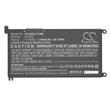 11.4V, Li-Polymer, 3400mAh, Notebook, Laptop battery fits Dell, 0ykg3c, Chromebook 3110, Chromebook 3110 2-in-1, 38.76Wh Notebook, Laptop Cameron Sino Technology Limited
