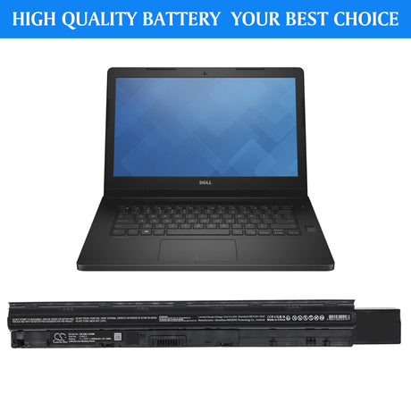 11.1V, Li-ion, 5200mAh, Notebook, Laptop battery fits Dell, 0098N0, Latitude 15 3570, Latitude 3560, 57.72Wh Notebook, Laptop Cameron Sino Technology Limited