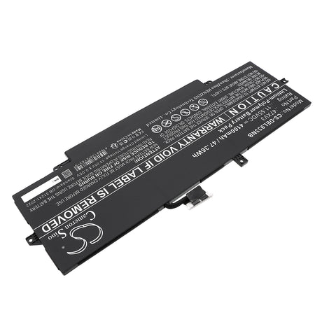11.55V, Li-Polymer, 4100mAh, Notebook, Laptop battery fits Dell, 05y3t9, Latitude 9330, Latitude 9330 2-in-1, 47.36Wh Notebook, Laptop Cameron Sino Technology Limited