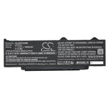 11.4V, Li-Polymer, 3650mAh, Notebook, Laptop battery fits Dell, Grwkg, Precision 15 3580, Precision 15 3580 5chpk, 41.61Wh Notebook, Laptop Cameron Sino Technology Limited
