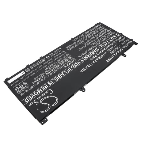 11.4V, Li-Polymer, 7000mAh, Notebook, Laptop battery fits Dell, 0dknwn, Alienware X14 R1, Alienware X14 R2, 79.8Wh Notebook, Laptop Cameron Sino Technology Limited