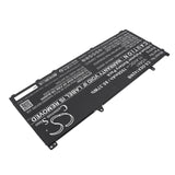 11.4V, Li-Polymer, 7050mAh, Notebook, Laptop battery fits Dell, V4n84, Alienware X14 R1, Alienware X14 R2, 80.37Wh Notebook, Laptop Cameron Sino Technology Limited