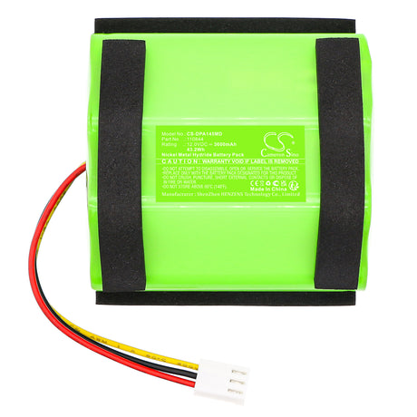 12.0V, Ni-MH, 3600mAh, Medical battery fits Ge, 110844, Portascan Bladder Scanner PA00, 43.2Wh Medical Cameron Sino Technology Limited (Medical)