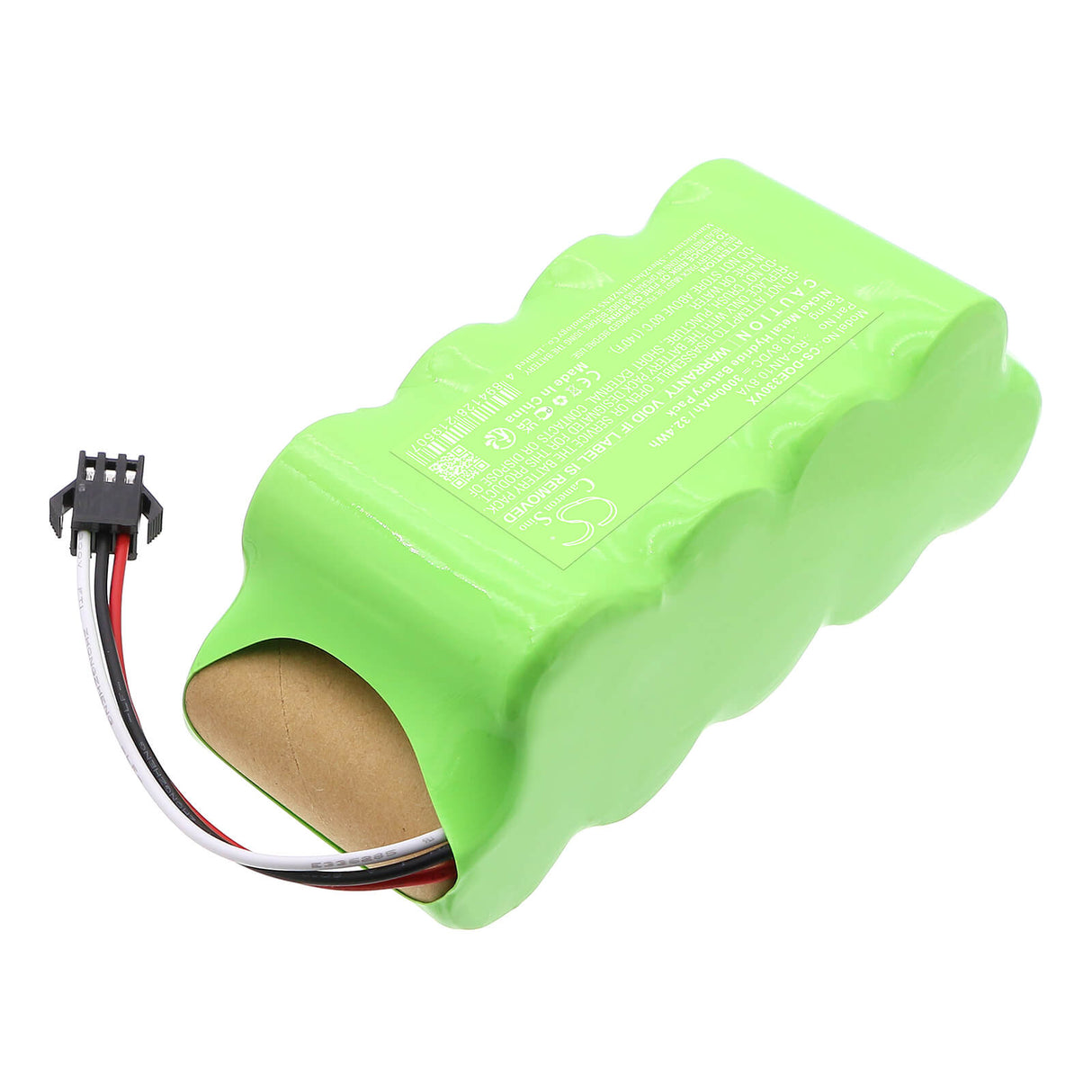 10.8V, Ni-MH, 3000mAh, Vacuum battery fits Diqee, RD-AIN10.8VA, 330A, 330B, 32.4Wh Vacuum Cameron Sino Technology Limited