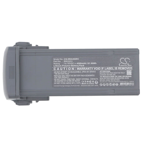 14.76V, Li-Polymer, 4200mAh, Drones battery fits Dji, Bwx233, Air 3, Air 33, 61.99Wh Drones Cameron Sino Technology Limited