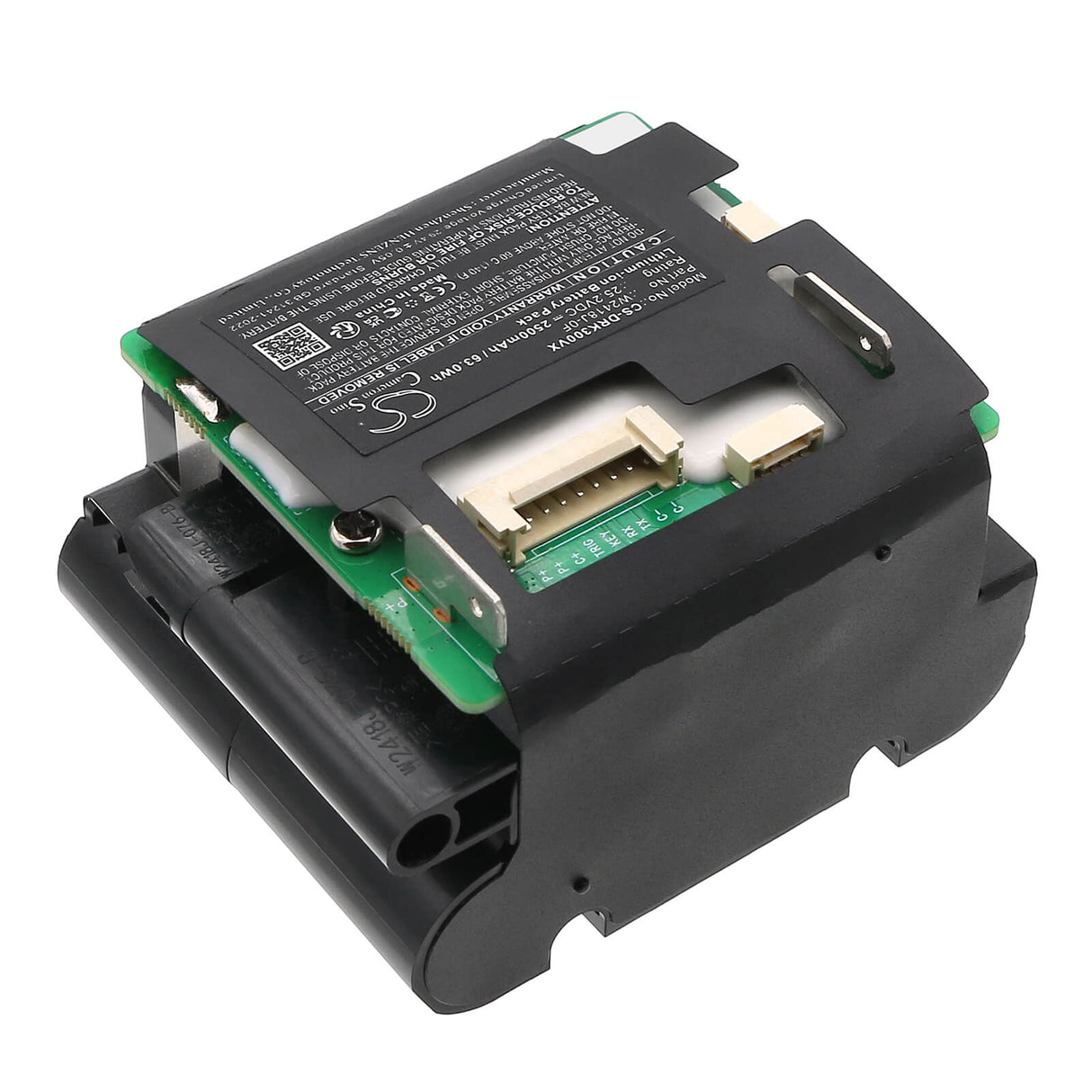 25.2V, Li-ion, 2500mAh, Vacuum battery fits Dreame, W2418j-0f, Mova K30, Mova K30 Pro, 63.0Wh Vacuum Cameron Sino Technology Limited