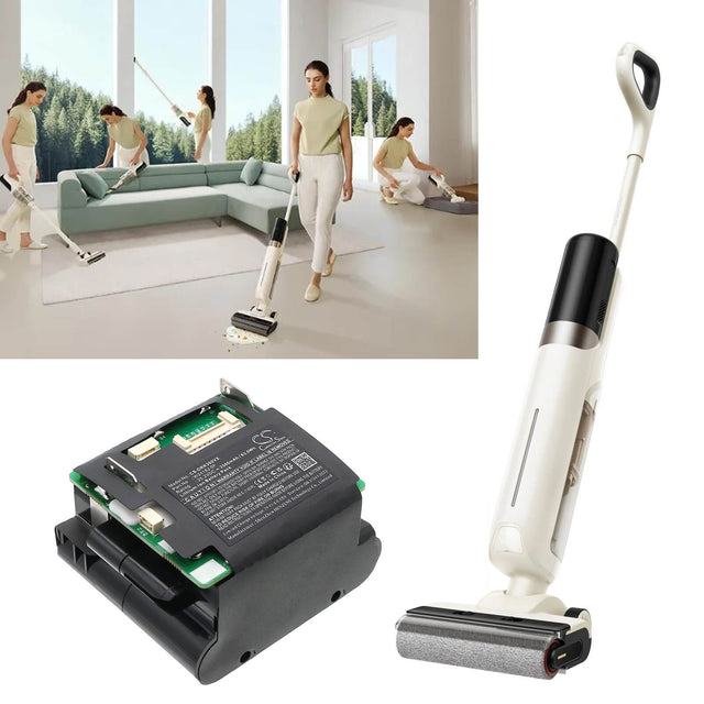 25.2V, Li-ion, 2500mAh, Vacuum battery fits Dreame, W2418j-0f, Mova K30, Mova K30 Pro, 63.0Wh Vacuum Cameron Sino Technology Limited
