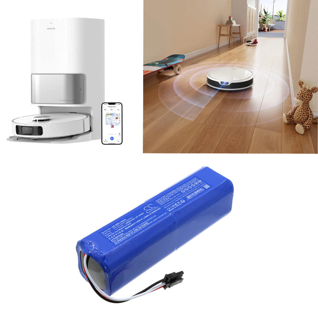 14.4V, Li-ion, 6800mAh, Vacuum battery fits Dreame, P2150-4S2P-FMTEV, Mova S10 Plus, RLS42SD, 97.92Wh Vacuum Cameron Sino Technology Limited