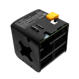 29.6V, Li-ion, 4000mAh, Vacuum battery fits Dreame, INR18650, Mova T20, 118.4Wh Vacuum Cameron Sino Technology Limited (Dangerous Goods)