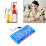 7.4V, Li-ion, 2600mAh, Kitchenware battery fits Deerma, Inr18650-2s1p, Dem-nu05, Nu05, 19.24Wh Kitchenware Cameron Sino Technology Limited