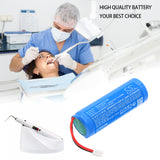 3.7V, Li-ion, 1500mAh, Medical battery fits Endodontic, INR18500, Alpha II Resident, 5.55Wh Medical Cameron Sino Technology Limited