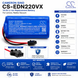 14.4V, Li-ion, 2600mAh, Vacuum battery fits Lenovo, Neebo, D83, Deebot U2, Deebot U2 Pro, 37.44Wh Vacuum Cameron Sino Technology Limited